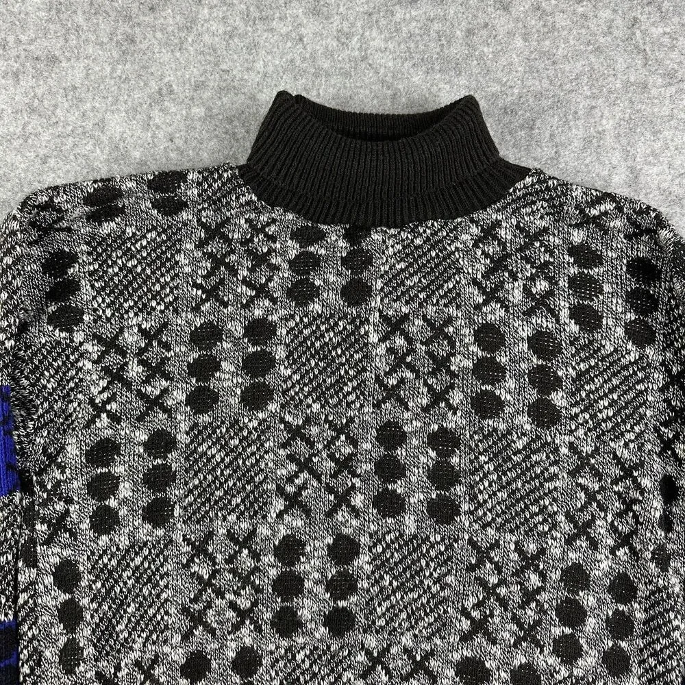 VTG Spar Sweater Mens M Grandpa Turtleneck Knitwear Preppy Academia Made in USA